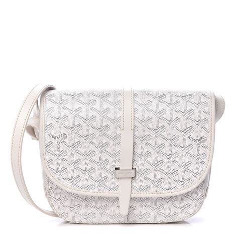 goyard messenger bag white|goyard crossbody bag men.